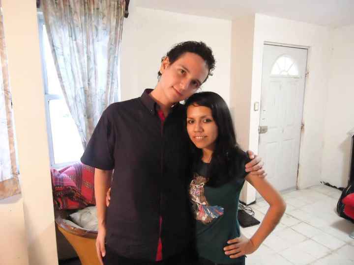 en 2013 poquito antes de hacernos novios