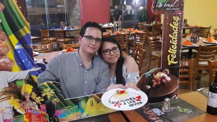 ahora en 2019, del día que nos comprometimos en marzo 