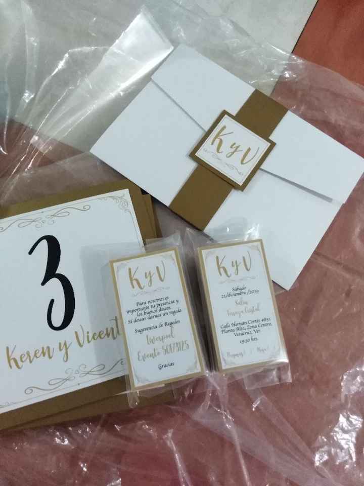 Simón dice: “muéstrame tus invitaciones” - 1