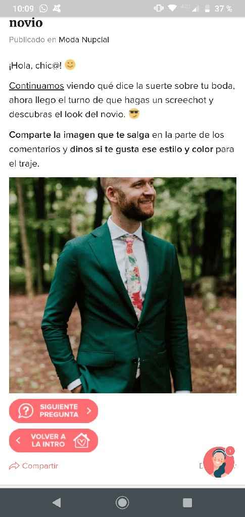 Haz screenshot y descubre el look de novio - 1