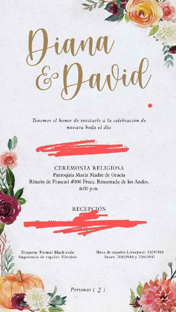 Proveedor de Invitaciones digitales - 1