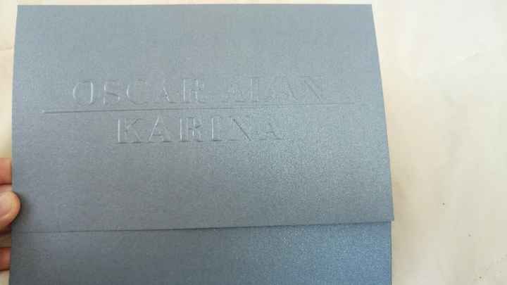 Qué le hace falta a mi invitación??? - 1