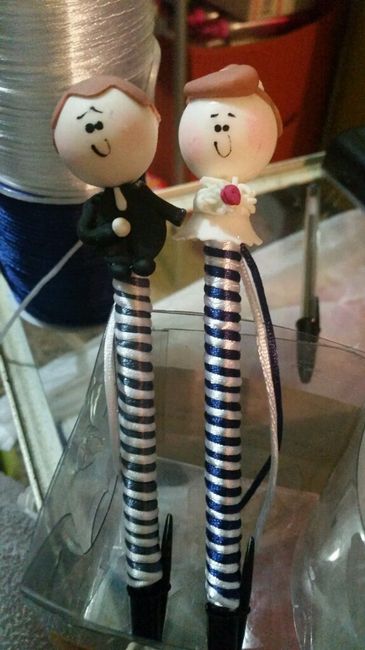 Bolígrafo novio - novia :) - 2