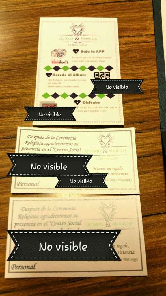 Invitaciones (impresión en lúmen 2a parte) - 9
