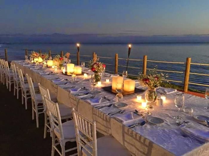 MONTAJE PARA BANQUETE