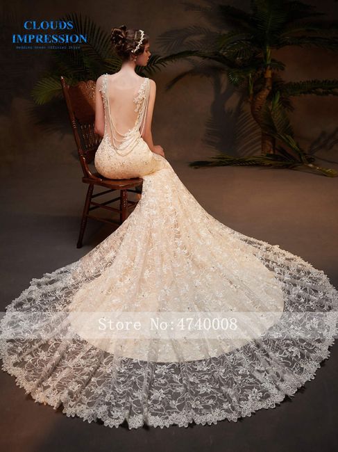 Si tuvieras que comprar HOY tu vestido de novia... 8