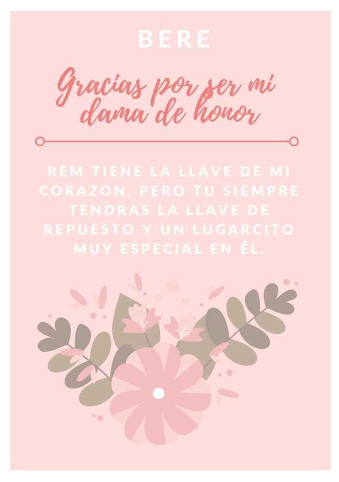 Gracias por ser mi dama