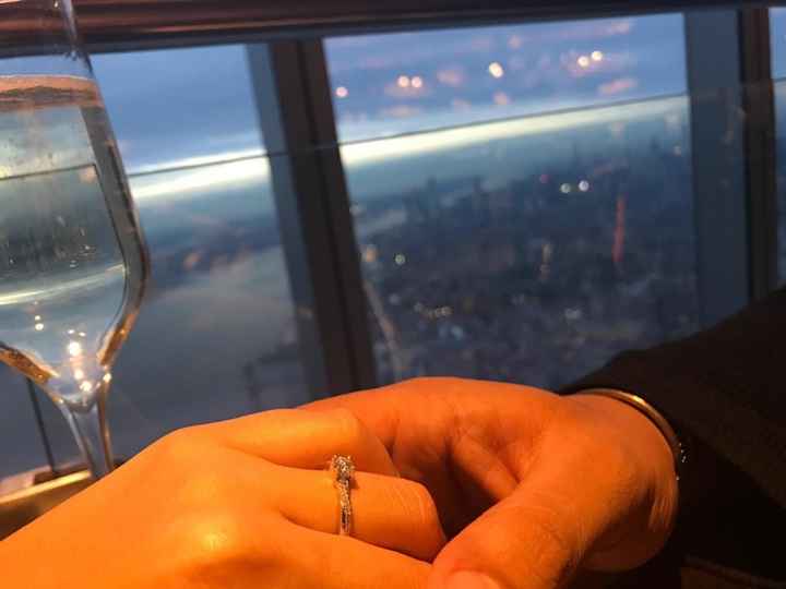 Esta fue cuando el me dio el anillo