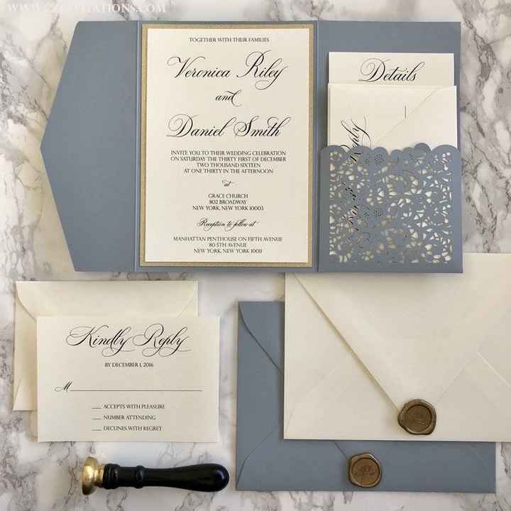 Colores: invitaciones azules! - 2