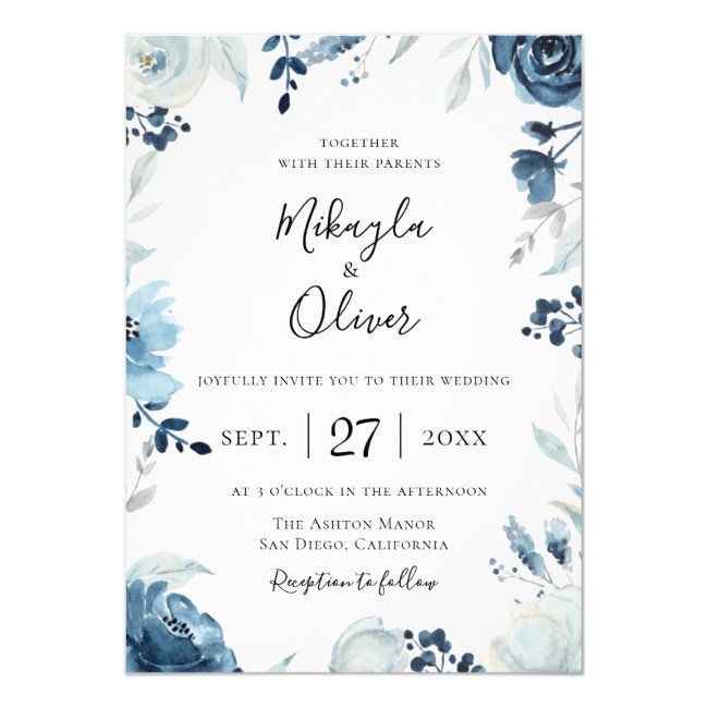 Colores: invitaciones azules! - 4
