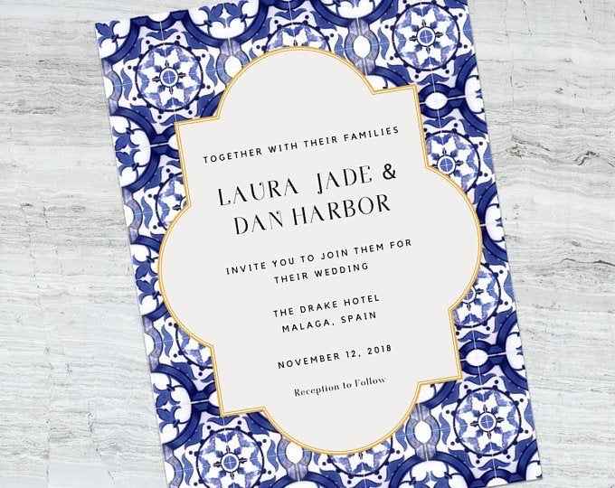 Colores: invitaciones azules! - 5