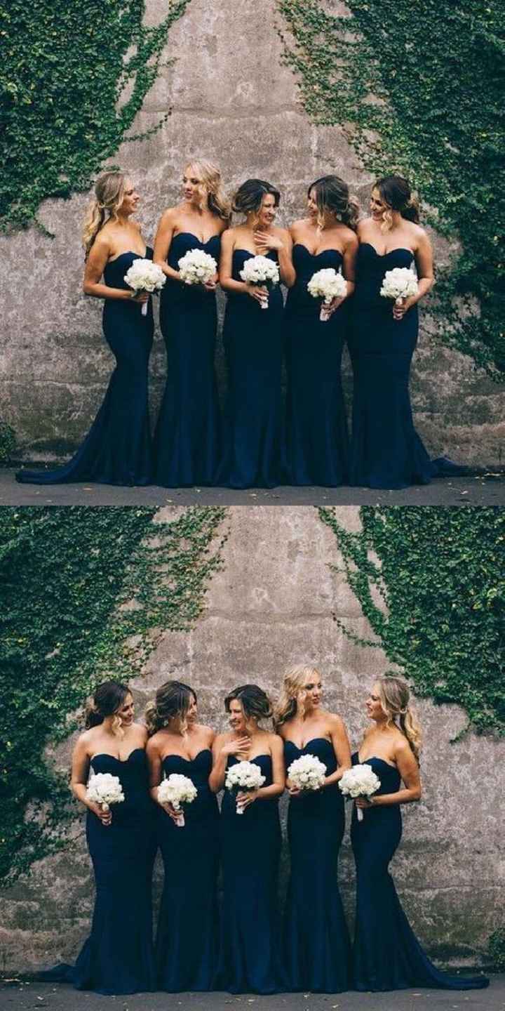 Colores: Vestidos azules para tus damas de honor - 2