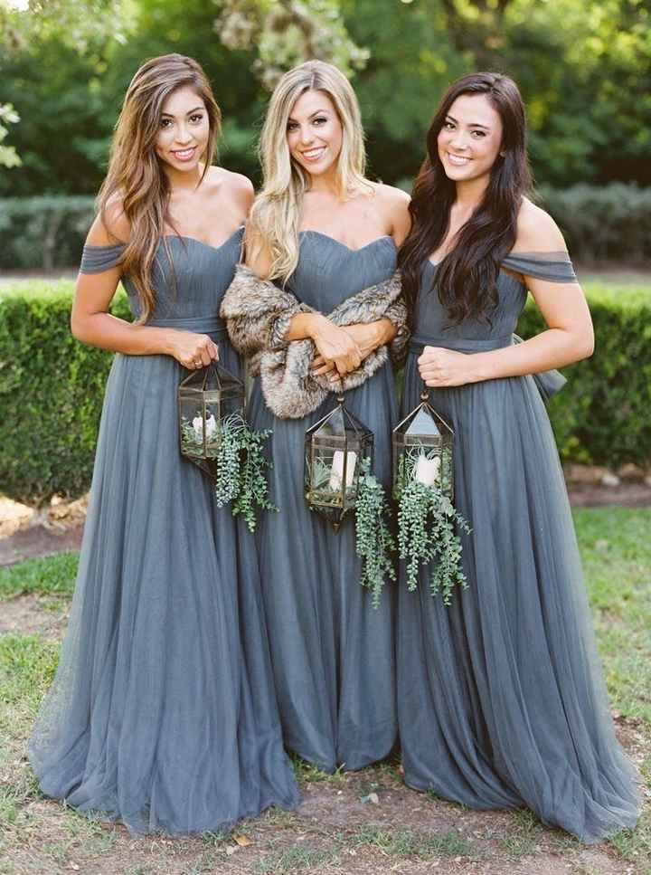 Colores: Vestidos azules para tus damas de honor - 6