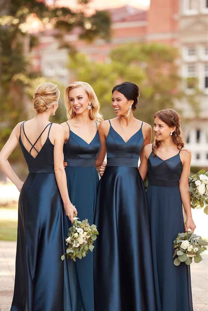 Colores: Vestidos azules para tus damas de honor - 10