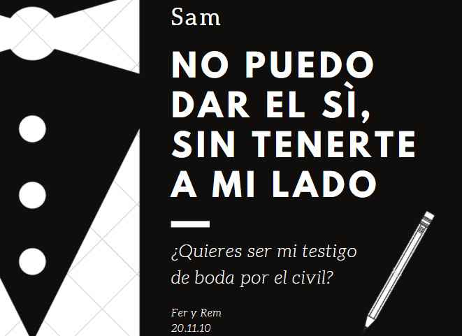 Ya tengo testigos!! - 2