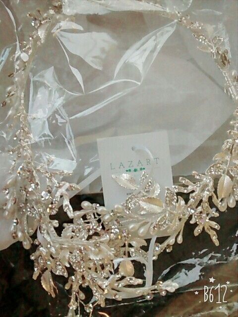 Tocado y liga listo 👰😍 - 3