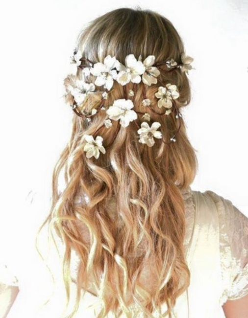 Tocado para primavera