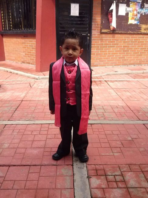 mi sobrino y ahora paje