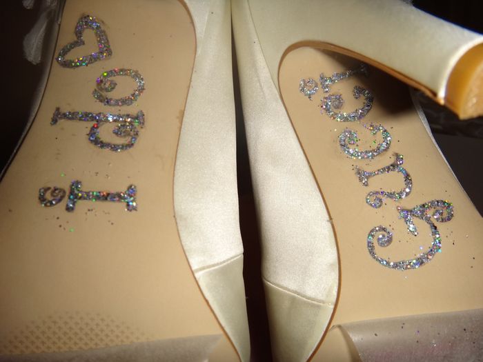 Detalle en zapatillas