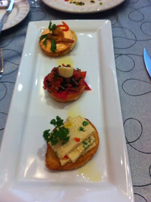Tapas cielo mar y tierra