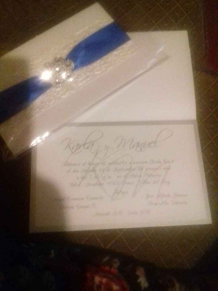 Mis invitaciones - 1