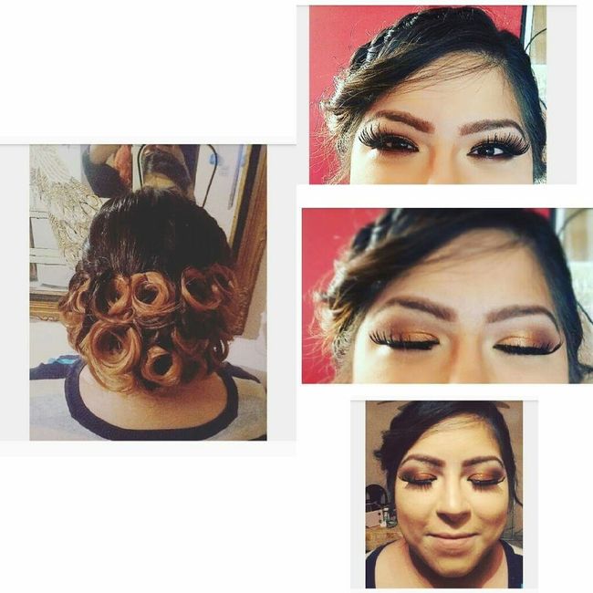 Mi prueba de maquillaje y peinado - 1
