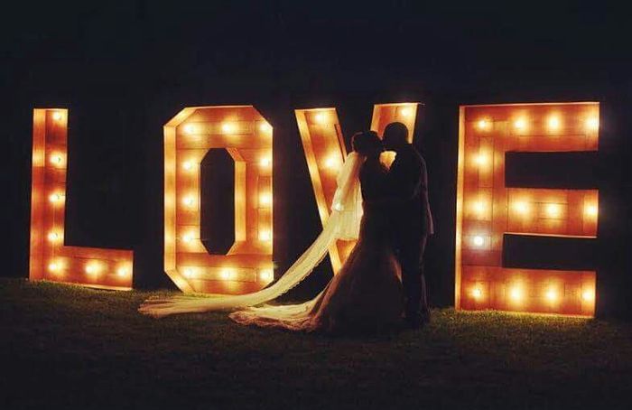  Letras para boda! - 1