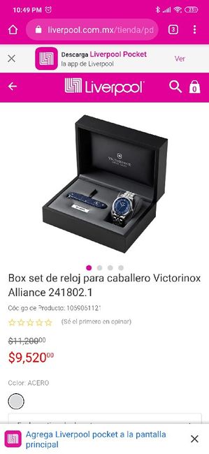 Reloj para novio 3