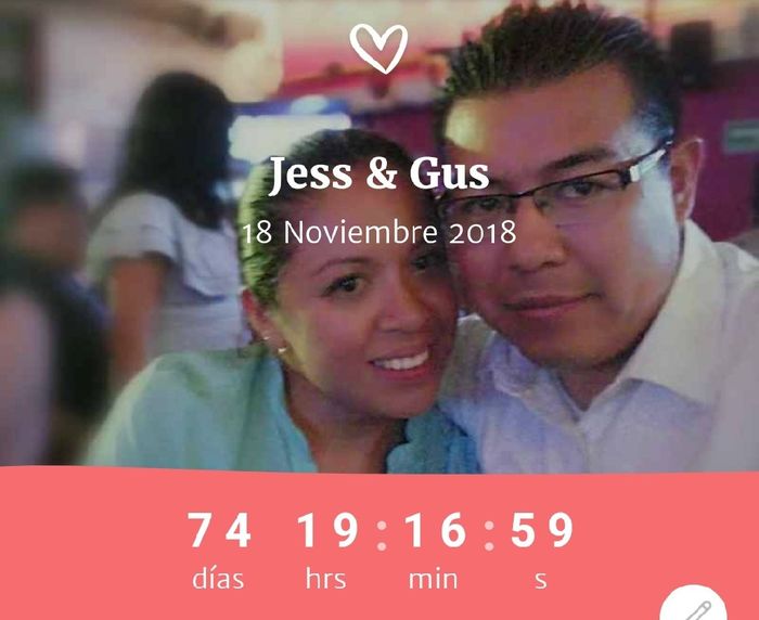 Una semana menos para la BODA 📆 ¡Comparte tu contador! - 1