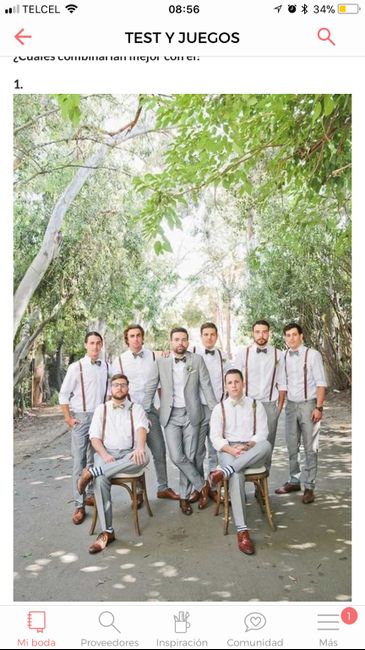 Pasarela Nupcial: Look de los Groomsmen - 1