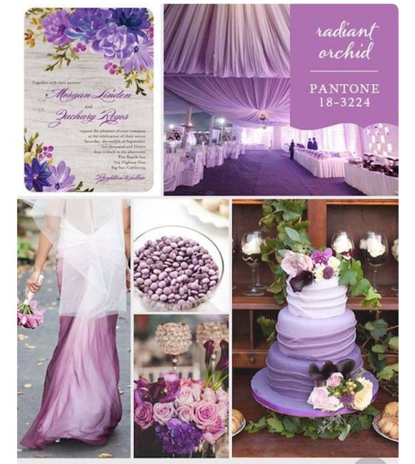  Pantone 2018 💜 Ultra Violet - 6
