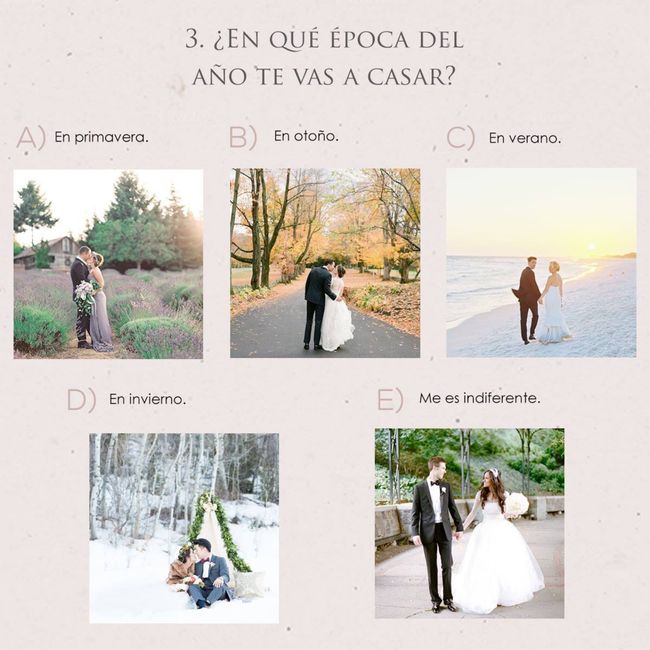 ¿Cuál es tu estilo de boda? (test) ✍🏻 4