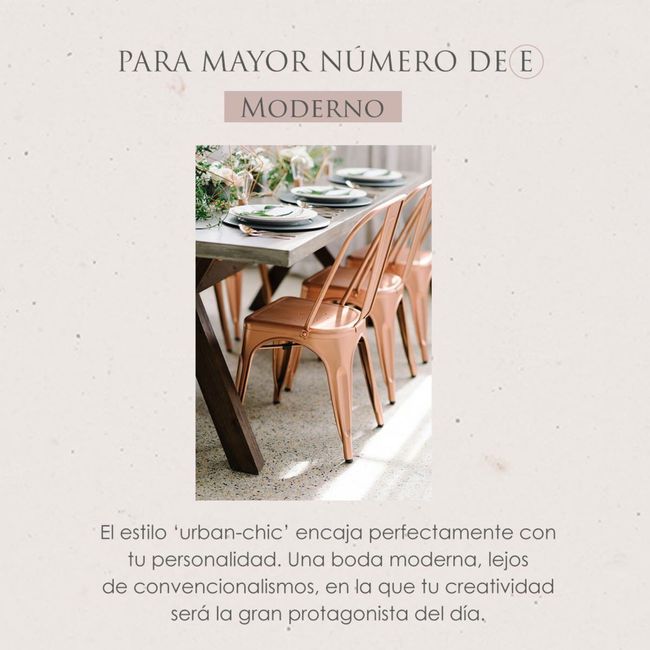 ¿Cuál es tu estilo de boda? (test) ✍🏻 12