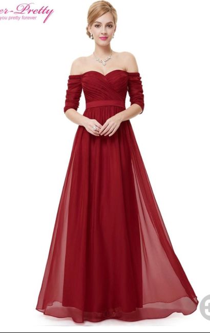  Vestidos para damas color rojo 🔴 - 2