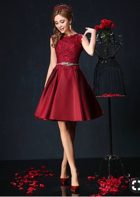  Vestidos para damas color rojo 🔴 - 4