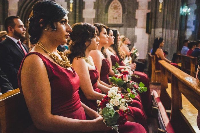 Los ramos de mis damas.