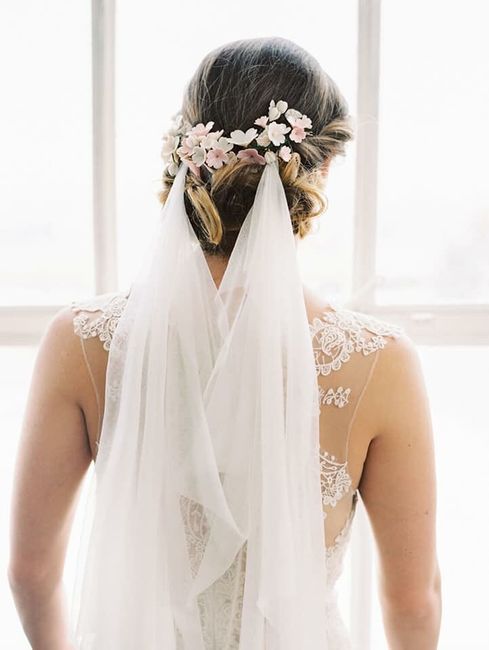 Velo de novia colgante 👰🏻 - 14