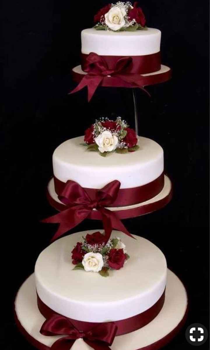 10 Pasteles para boda color rojo Foro Banquetes bodas .mx
