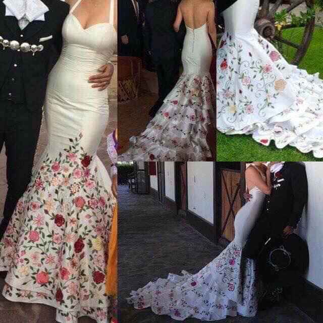 👗 Vestidos de novia para boda estilo mexicana 🇲🇽 - 5