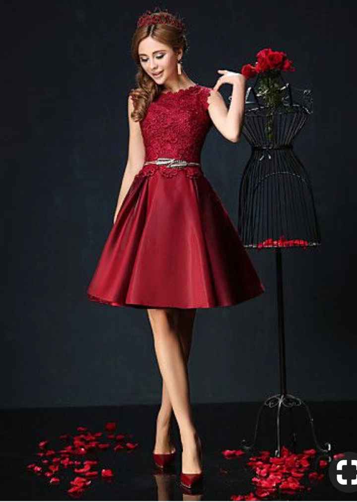  Vestidos para damas color rojo 🔴 - 4