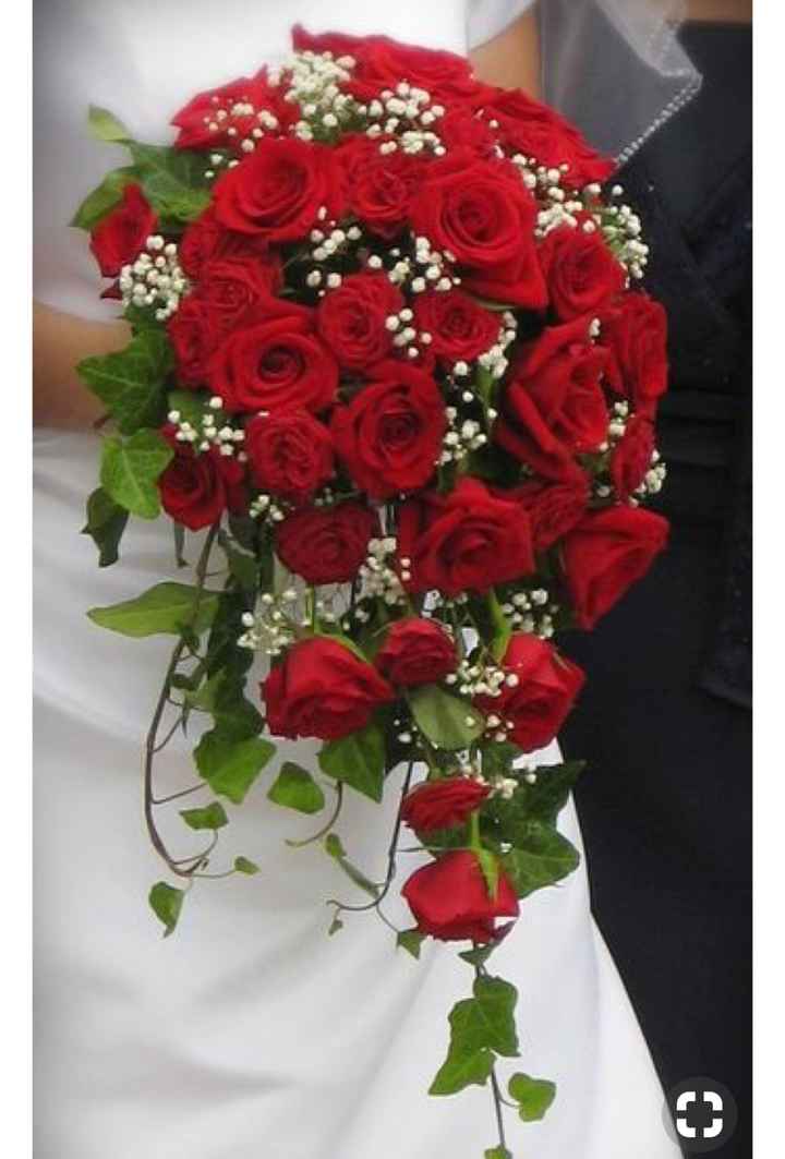  💐 9 Ramos de novia con flores rojas 🌹 - 6