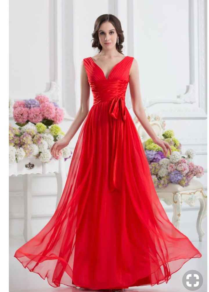  😍👗 7 Vestidos de novia rojos 🔴 - 1