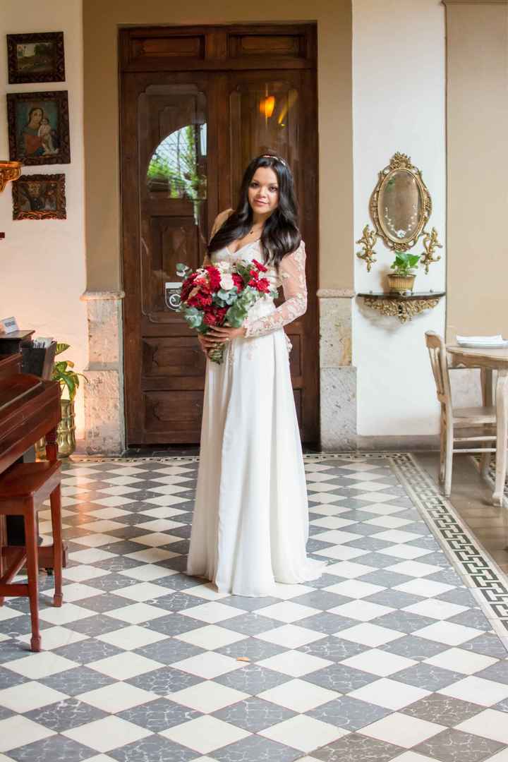 Vestido con manga larga - 3