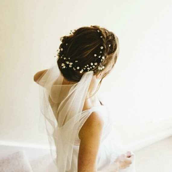 Velo de novia colgante 👰🏻 - 5