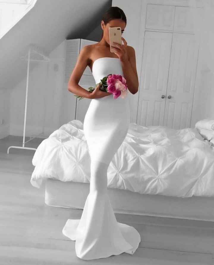 Vestido para boda civil - 1