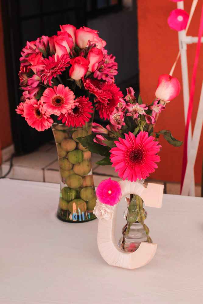 Adornos para la mesa de honor 2