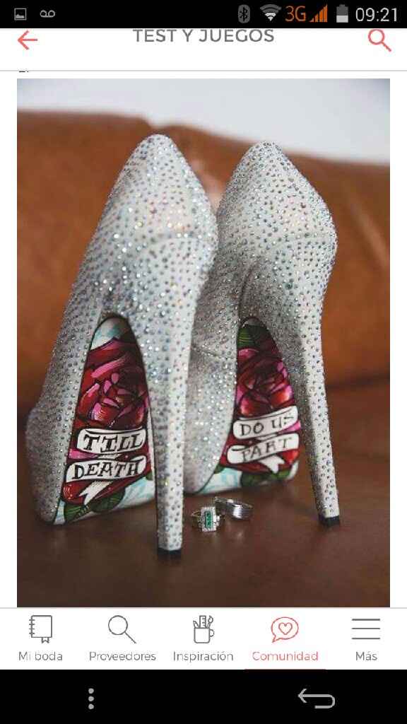 Esos zapatos... ¡no me los pongo! - 1