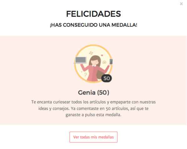 Medalla Genia