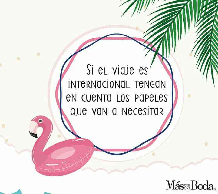  Tips  para una luna de miel - 4