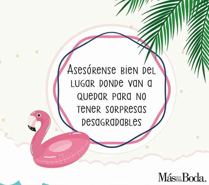  Tips  para una luna de miel - 5